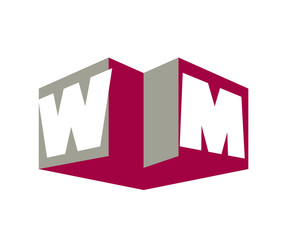 WM Initial Logo for your startup venture