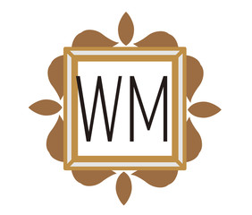 WM Initial Logo for your startup venture