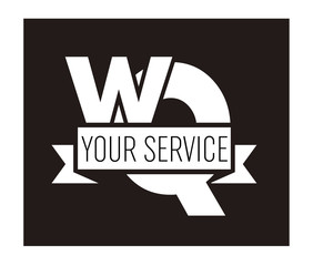 WQ Initial Logo for your startup venture