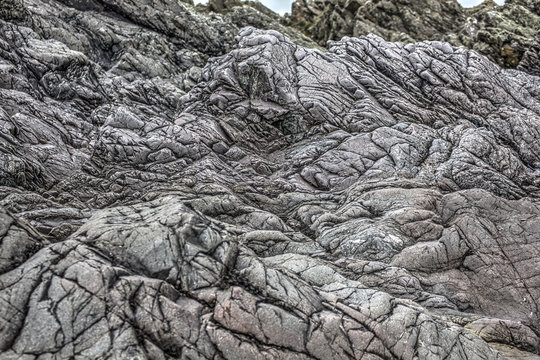 Rough Island Rock Formations