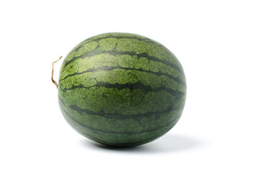 Watermelon on white background