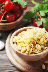 Sardinian raw pasta malloreddus