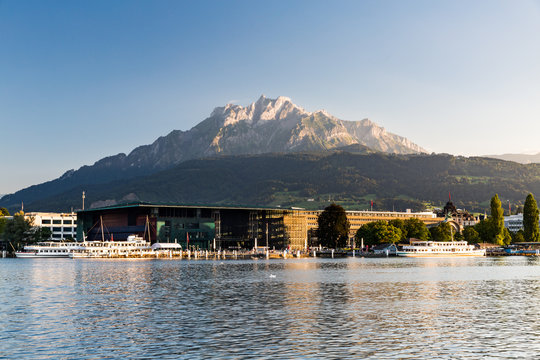 View of the city of Lucerne in Switzerland
