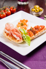 some fresh bruscchetta