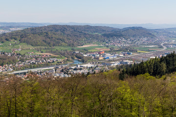 Valley of Limmat overlook
