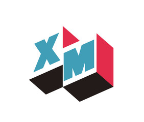 XM Initial Logo for your startup venture