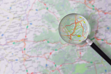 Magnifying glass consulting road map