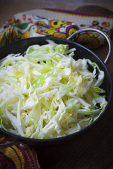 Cabbage. Cabbage salad.