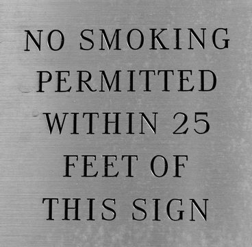No Smoking  