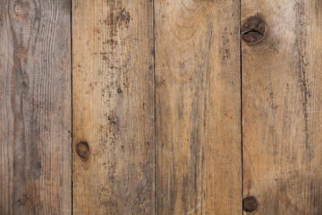 Fototapeta premium Big Brown wood plank wall texture background