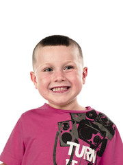 boy smiling