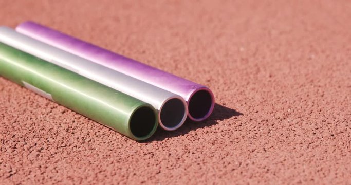Video of batons