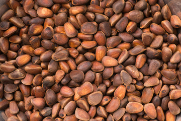 текстура, кедровые орехи