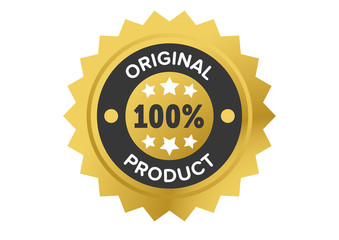 Original Product Golden Badge