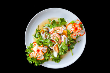 seafood spicy salad