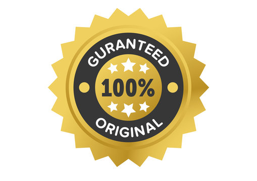 Guaranteed Original Golden Badge 100%