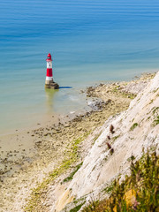 Beachy Head Lighthouse, Eastbourne, East Sussex, England