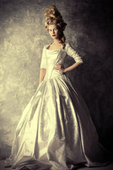 Fototapeta na wymiar renaissance dress