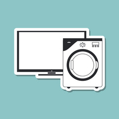Icon of internet things design, vector illustration