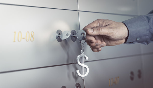 Bank Vault, Safe Deposit Box