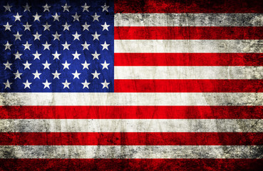 Obraz premium Grunge USA Flag