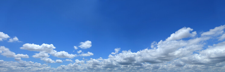 blue sky with cloud closeup,Panorama blue sky with cloud backgro