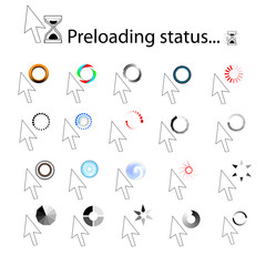 Loading icons