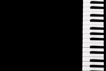 Close-up of Piano Keyboard