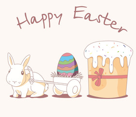 The Easter Bunny (also called the Easter Rabbit or Easter Hare) is a folkloric figure and symbol of Easter, depicted as a rabbit bringing Easter eggs.