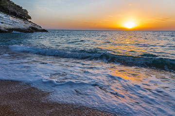 Obraz premium Sonnenaufgang am Meer
