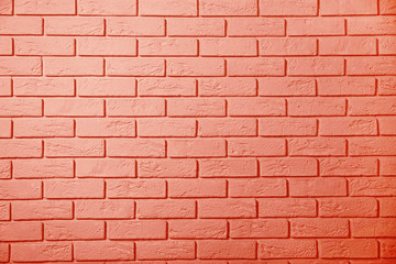 Orange brick wall background