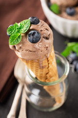 Chocolate ice-cream