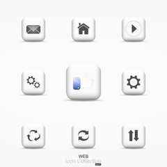 Web icon collection. 