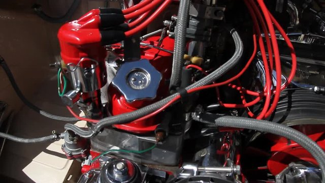 Motor de Coche Clasico