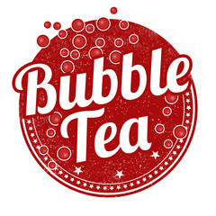 Bubble tea stamp