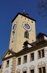 Fototapeta na wymiar Rathaus Regensburg