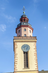 St. Catherine Church is the largest Lutheran church in Frankfurt