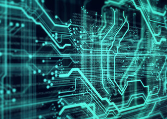 Technology background/Technology background of the abstract computer motherboard, can be used in the description of technological processes, science. Can be used as digital dynamic wallpaper.