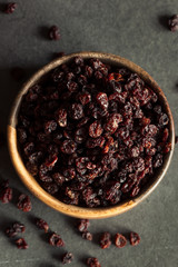 Homemade Dry Black Currants