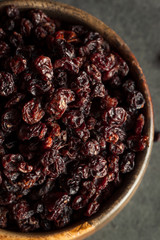 Homemade Dry Black Currants