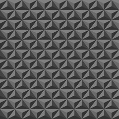 Black geometric texture, seamless