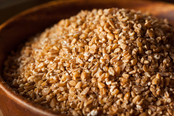 Raw Organic Whole Grain Cracked Wheat