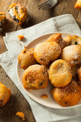 Deep Fried Chocolate Cream Cookies