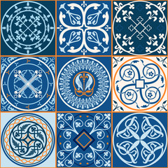  Moroccan tiles Pattern