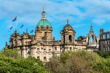 Fototapeta na wymiar Edinburgh-landmark, Scotland, UK