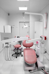 Interior of a dentist office