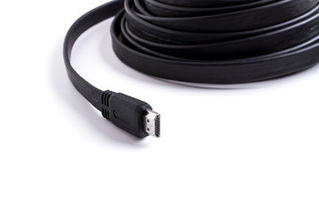 hdmi cable - isolated on white