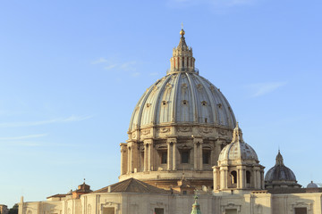 St. Peter's Basilica in Rome, Italy