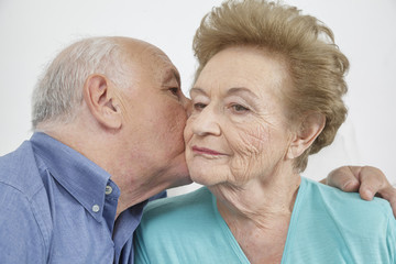 happy elderly couple