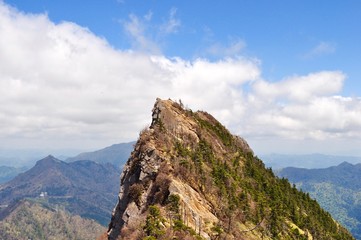 Fototapeta na wymiar 石鎚山　西日本最高峰２ 